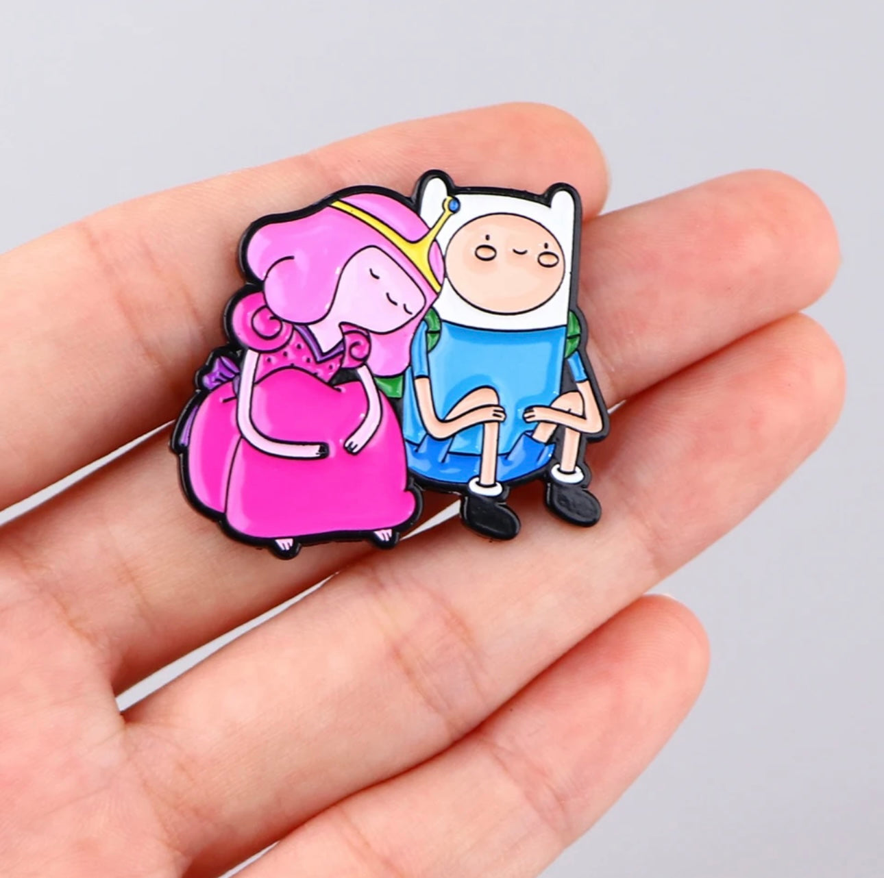 Adventure time - Finn and Princess Bubblegum - Pin