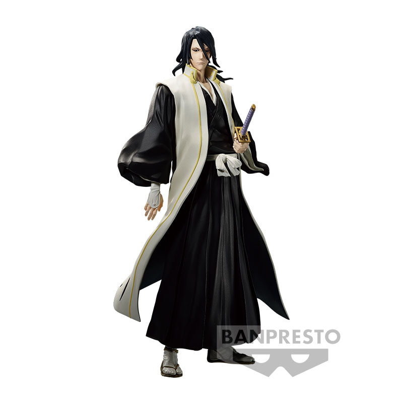 BLEACH - BYAKUYA KUCHIKI - SOLID AND SOULS FIGURE BY BANPRESTO