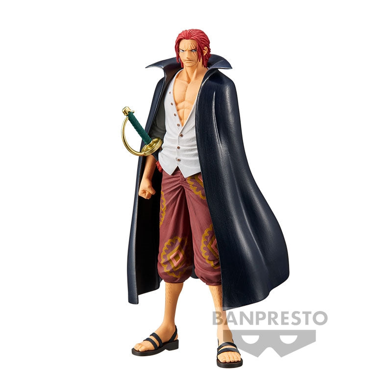 ONE PIECE - SHANKS - THE GRANDLINE SERIES DXF FIGURE FILM RED BY BANPRESTO