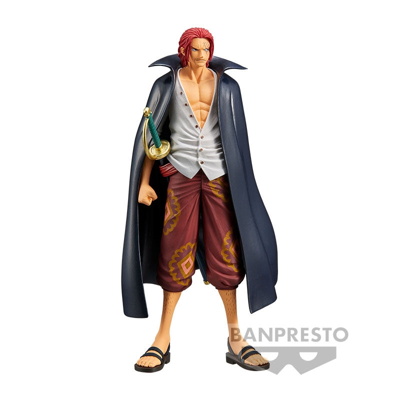 ONE PIECE - SHANKS - THE GRANDLINE SERIES DXF FIGURE FILM RED BY BANPRESTO