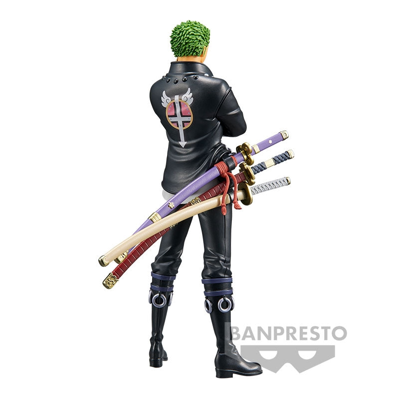 ONE PIECE - ZORO - THE GRANDLINE SERIES DXF FIGURE FILM RED BY BANPRESTO