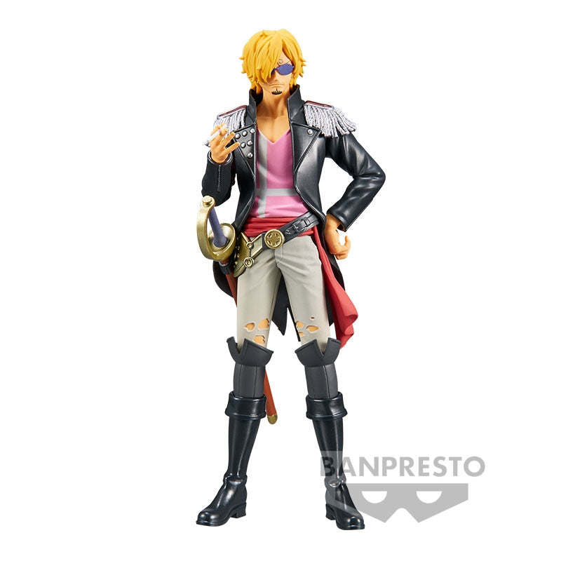 ONE PIECE - SANJI - THE GRANDLINE SERIES DXF FIGURE FILM RED BY BANPRESTO