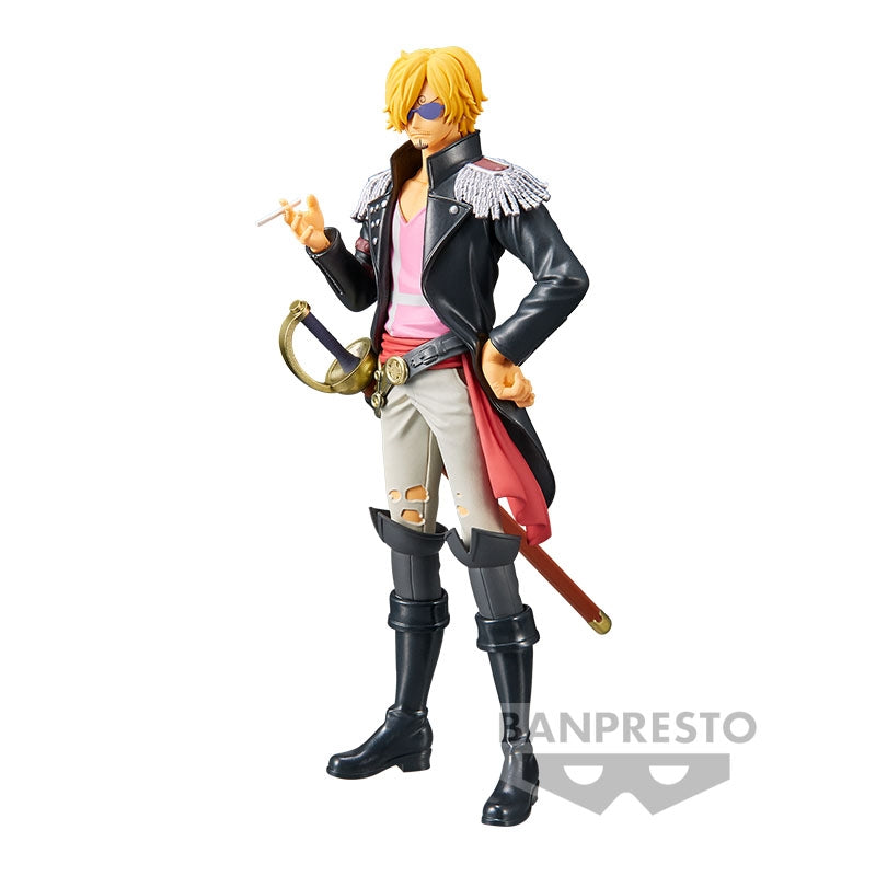 ONE PIECE - SANJI - THE GRANDLINE SERIES DXF FIGURE FILM RED BY BANPRESTO