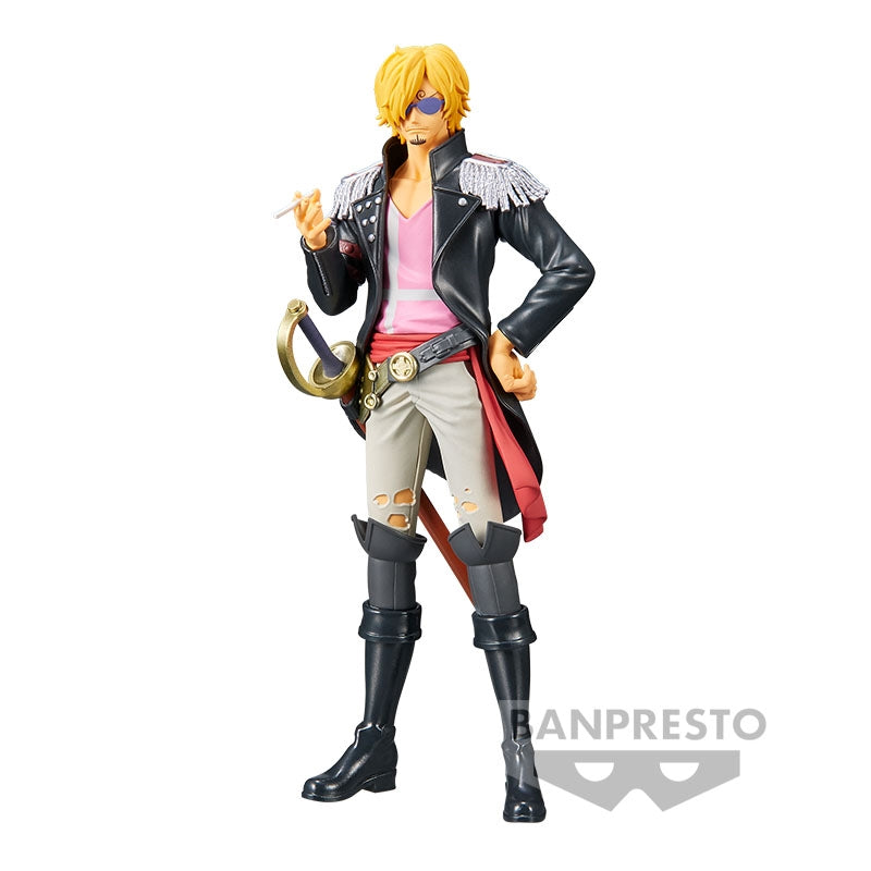 ONE PIECE - SANJI - THE GRANDLINE SERIES DXF FIGURE FILM RED BY BANPRESTO