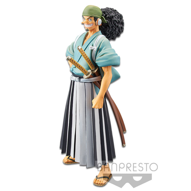 ONE PIECE - USOPP - THE GRANDLINE MEN WANOKUNI vol.6 DXF  FIGURE BY BANPRESTO