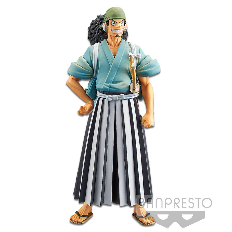 ONE PIECE - USOPP - THE GRANDLINE MEN WANOKUNI vol.6 DXF  FIGURE BY BANPRESTO