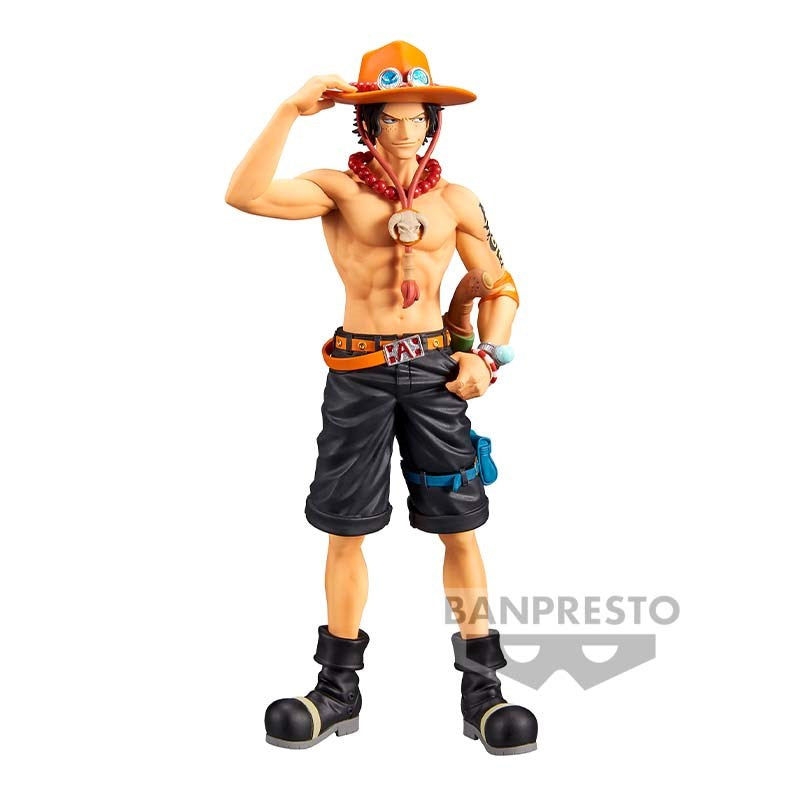 ONE PIECE - PORTGAS D ACE - THE GRANDLINE MEN WANOKUNI VOL.3 DXF FIGURE BY BANPRESTO