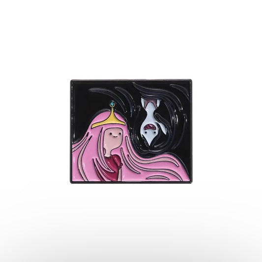 Adventure Time - Marceline and Princess Bubblegum Square - Pin