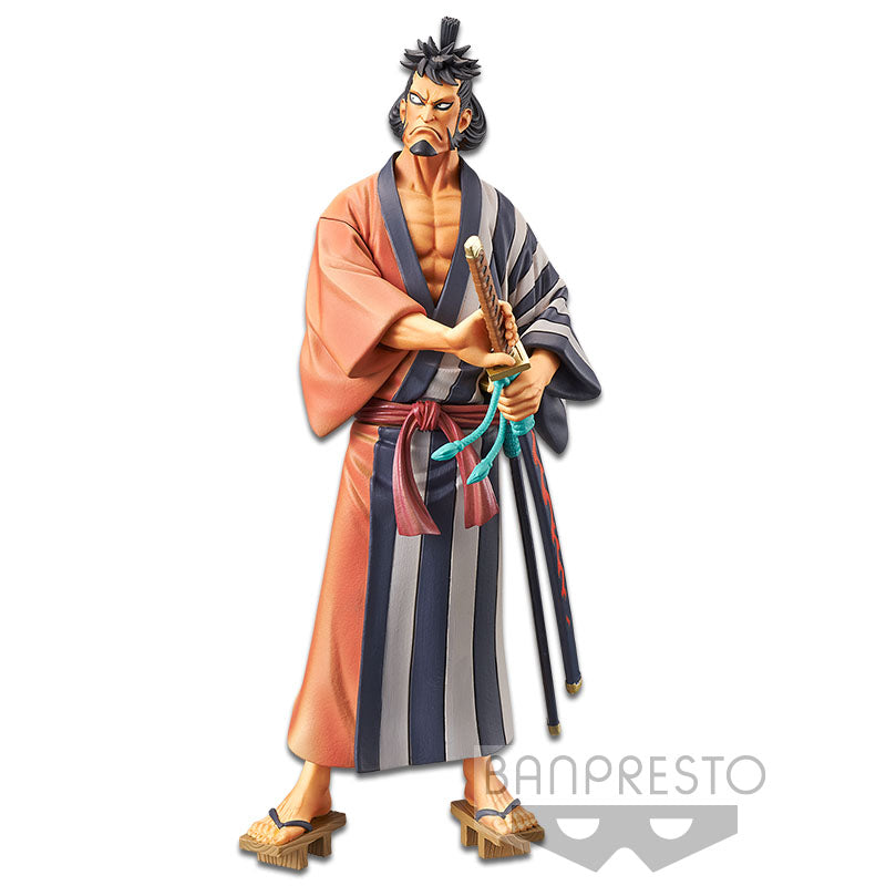 ONE PIECE - KIN'EMON - THE GRANDLINE MEN WANOKUNI VOL.27 DXF FIGURE BY BANPRESTO