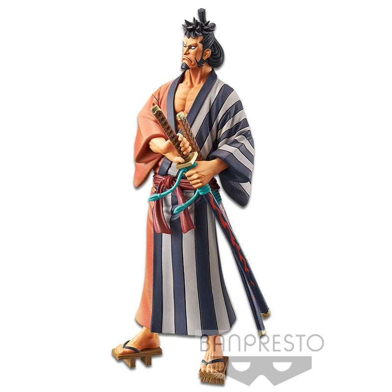 ONE PIECE - KIN'EMON - THE GRANDLINE MEN WANOKUNI VOL.27 DXF FIGURE BY BANPRESTO