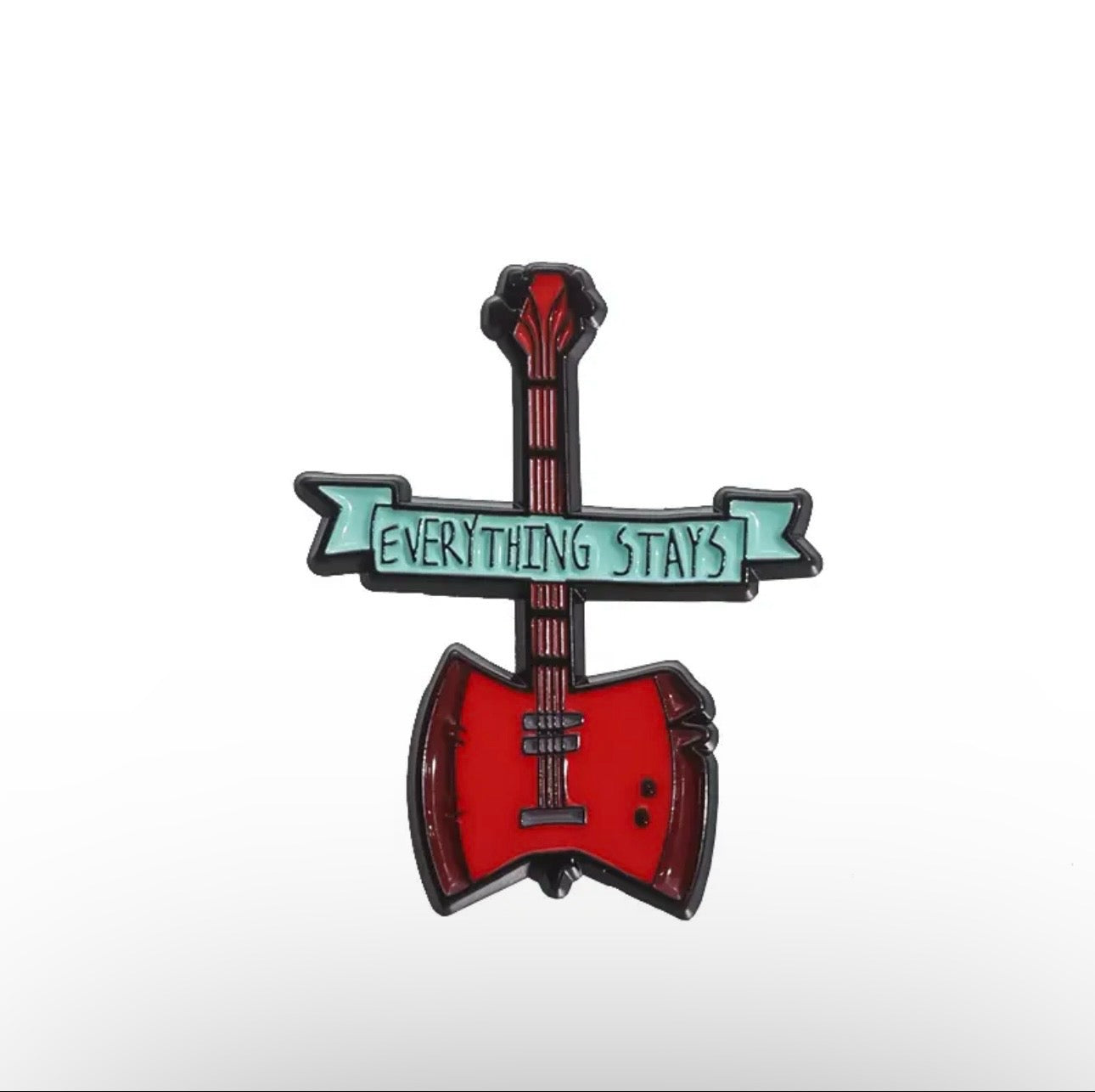 Adventure Time - Marceline Guitar Everything Stays - Pin