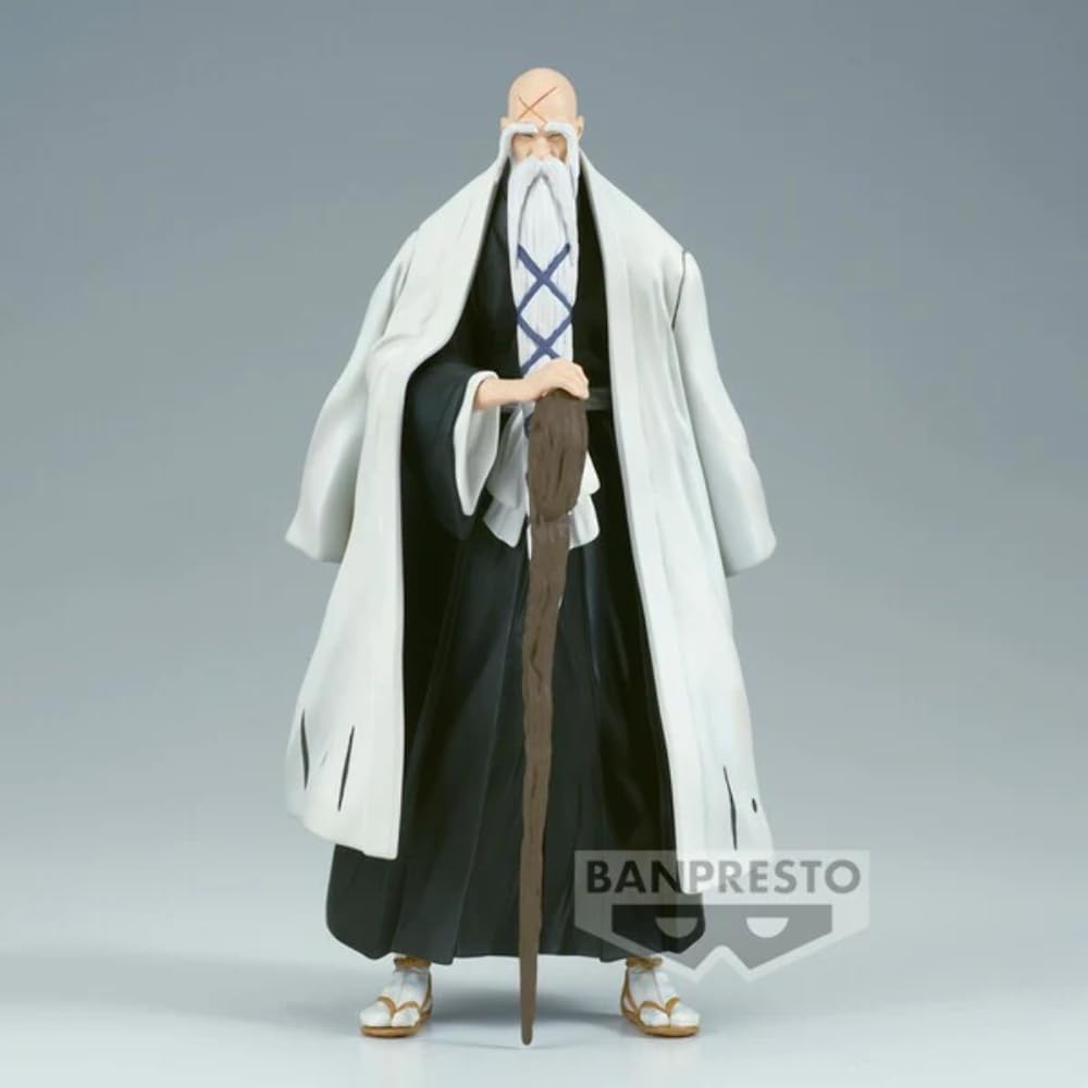 BLEACH - SHIGEKUNI YAMAMOTO - SOLID AND SOULS FIGURE BY BANPRESTO