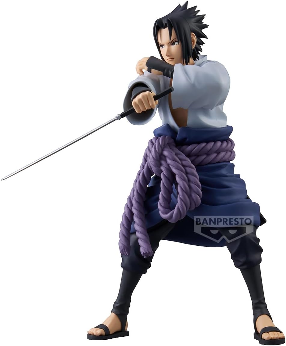 NARUTO SHIPPUDEN - UCHIHA SASUKE - GRANDISTA FIGURE BY BANPRESTO