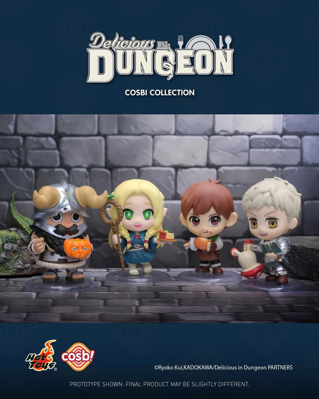 Delicious in Dungeon - Cosbi Collection Blind Box by Hot Toys