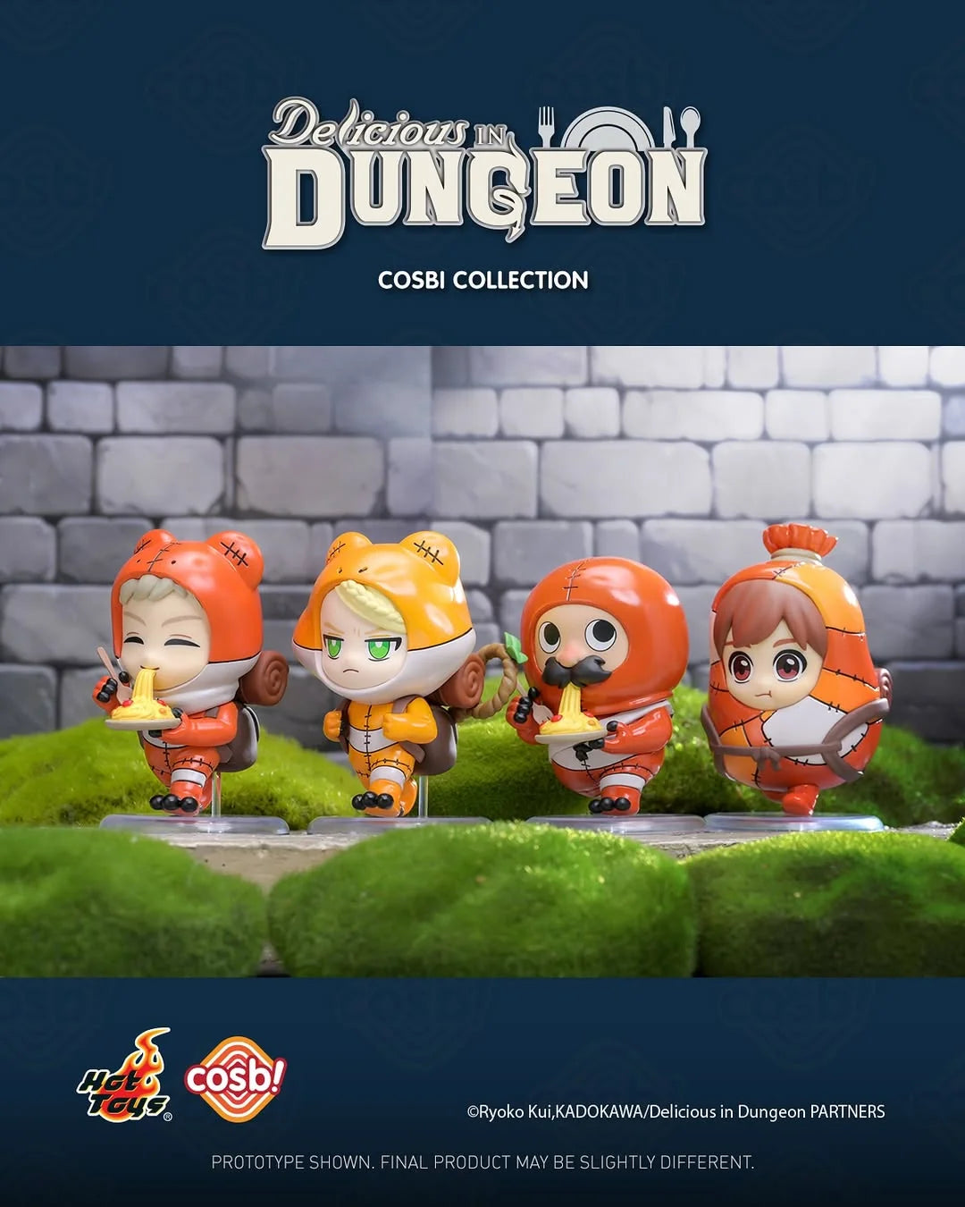 Delicious in Dungeon - Cosbi Collection Blind Box by Hot Toys