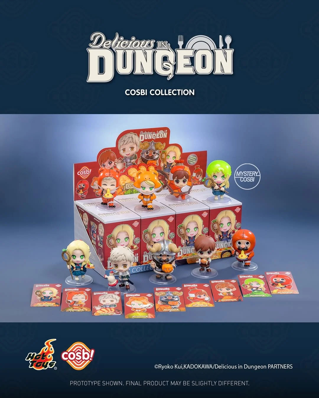 Delicious in Dungeon - Cosbi Collection Blind Box by Hot Toys